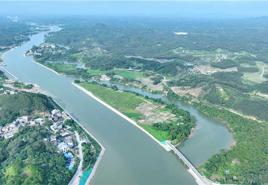 平陆运河一景。