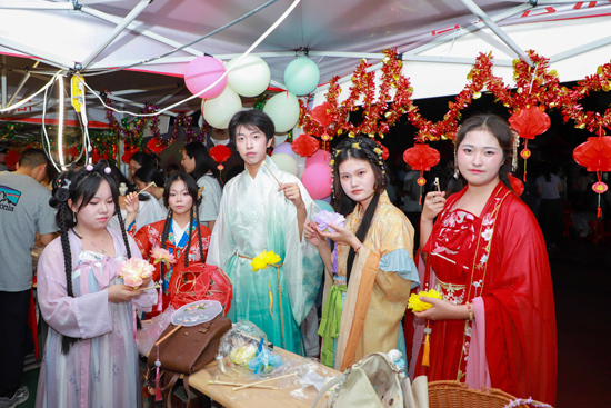 活动现场。河池学院供图
