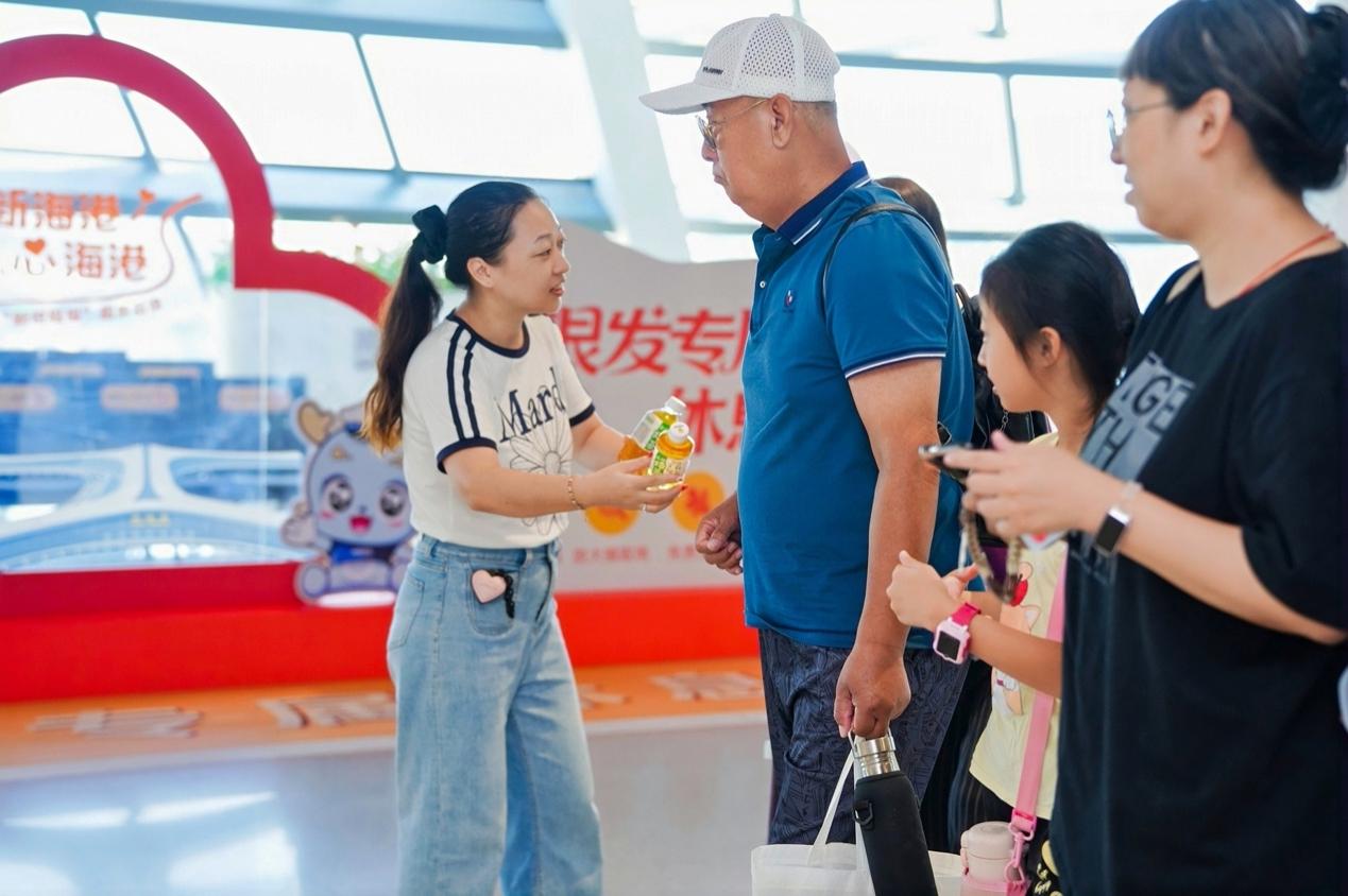 文旅添彩 服务暖心 新imToken下载海港多元体验丰富国庆旅途
