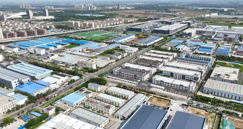 清江浦整治低效用地,产业腾笼换鸟焕新。清江浦区融媒体中心供图