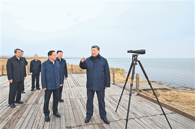 统筹高质量发展和高水平保im官网护 坚定不移走生态优先绿色发展之路
