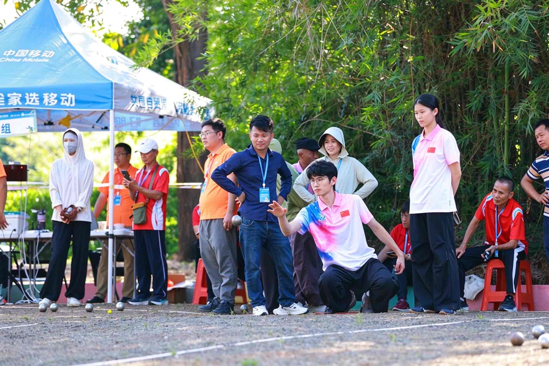 “澄迈咖啡杯”全国小金im钱包官网属地掷球城乡赛在福山镇开幕