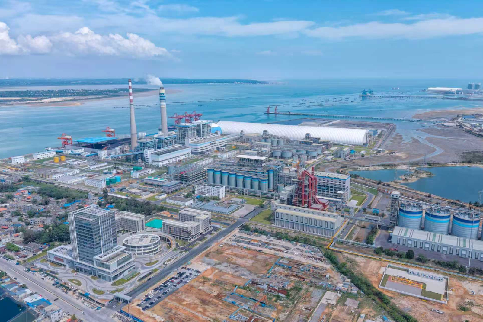 广投北海临港循环经济产业园。于威摄