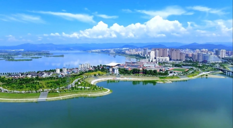 郧阳城市航拍