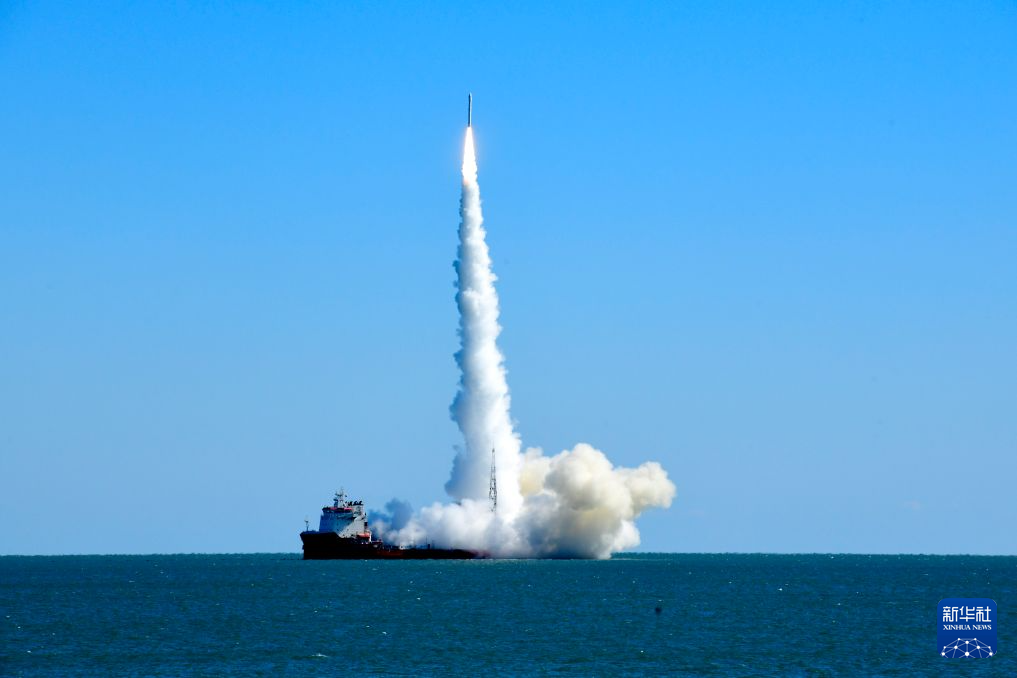 谷神星一号海射型imToken官网遥八运载火箭发射成功